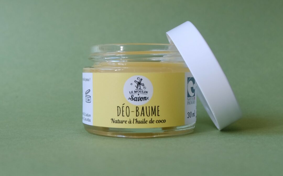 NOUVEAU  Déo-Baume nature à l’huile de coco