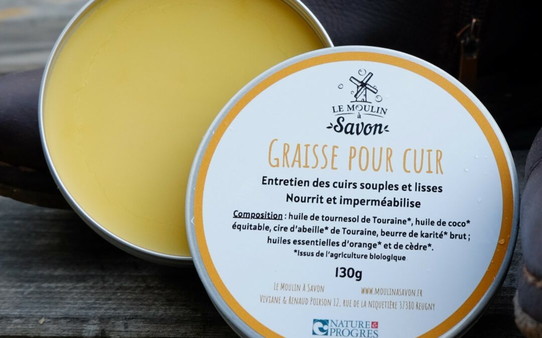 NOUVEAU ! Graisse pour cuir lisse