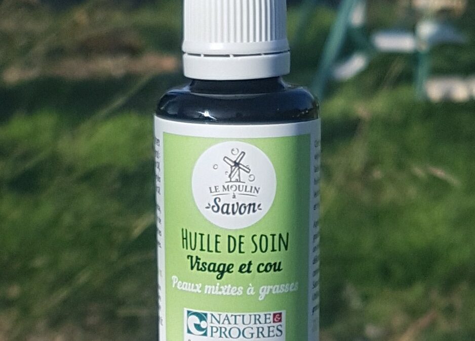 NOUVEAU ! Huile de soin visage et cou peaux mixtes à grasses